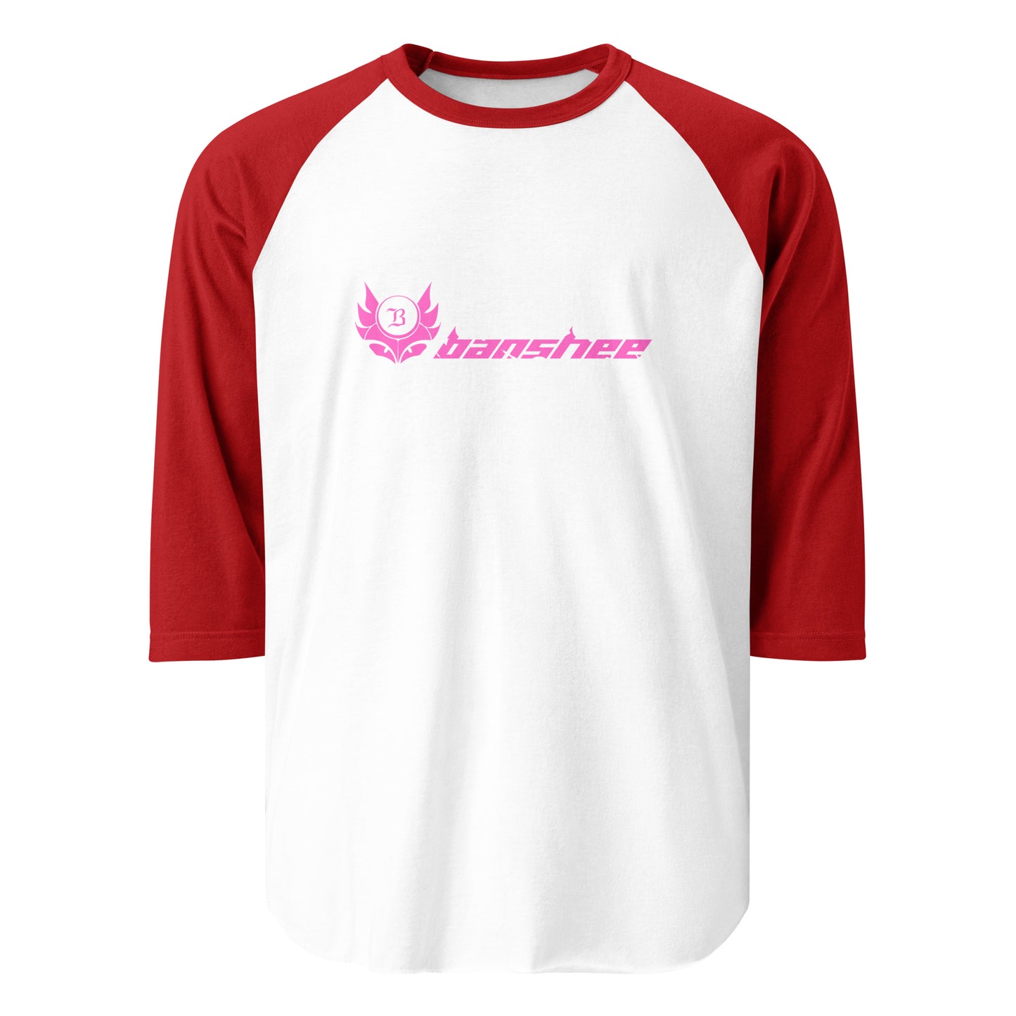 Banshee Linear Pink 3/4 sleeve shirt