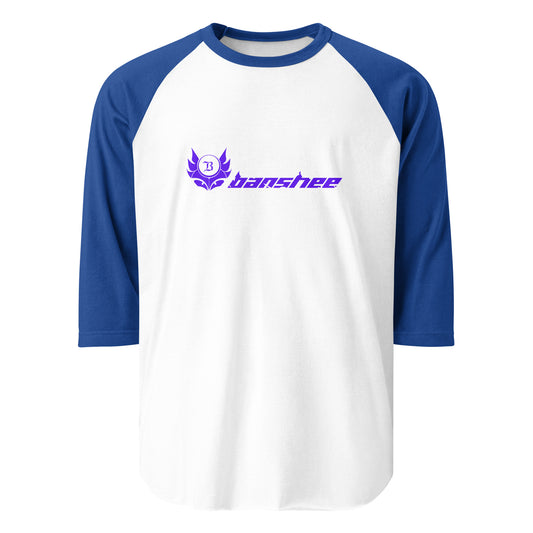 Banshee Linear Purple 3/4 sleeve shirt