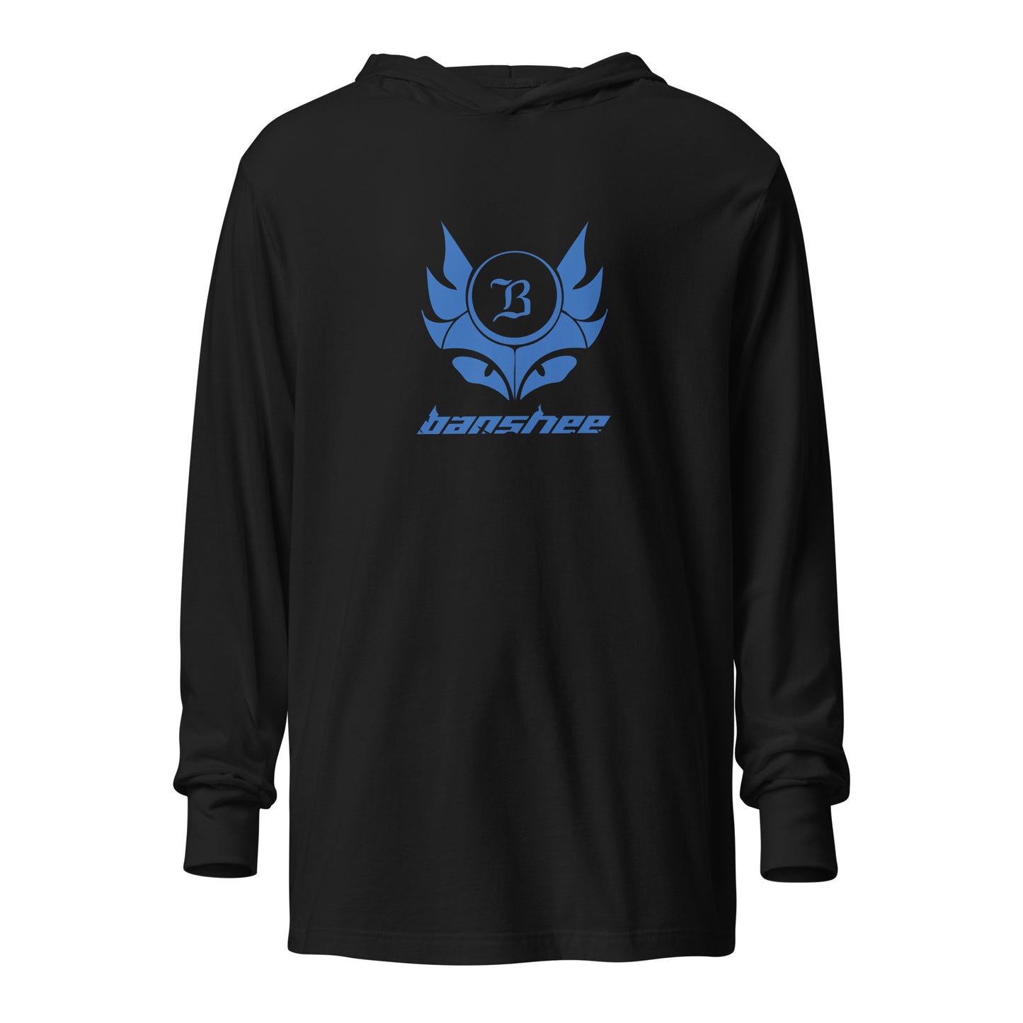 Banshee Blue Creature Logo - Hooded long-sleeve tee