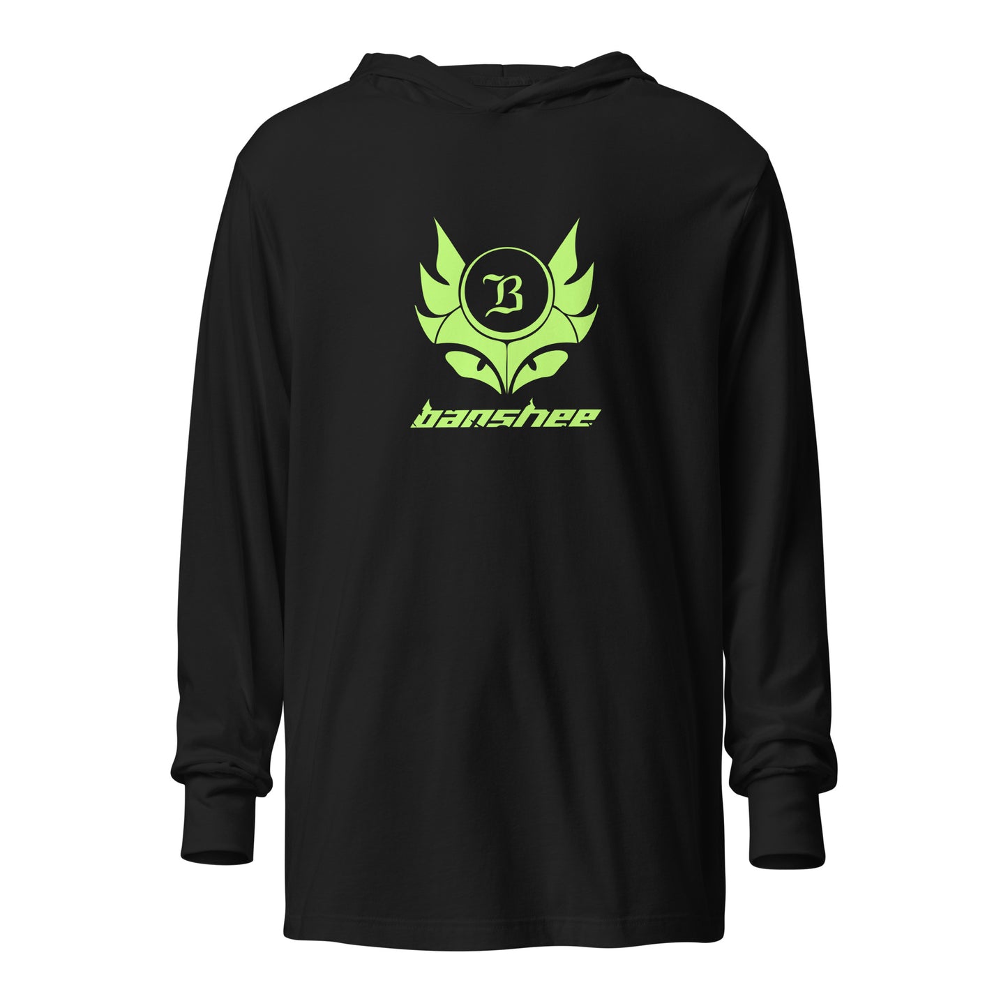 Banshee Lime Creature Logo - Hooded long-sleeve tee