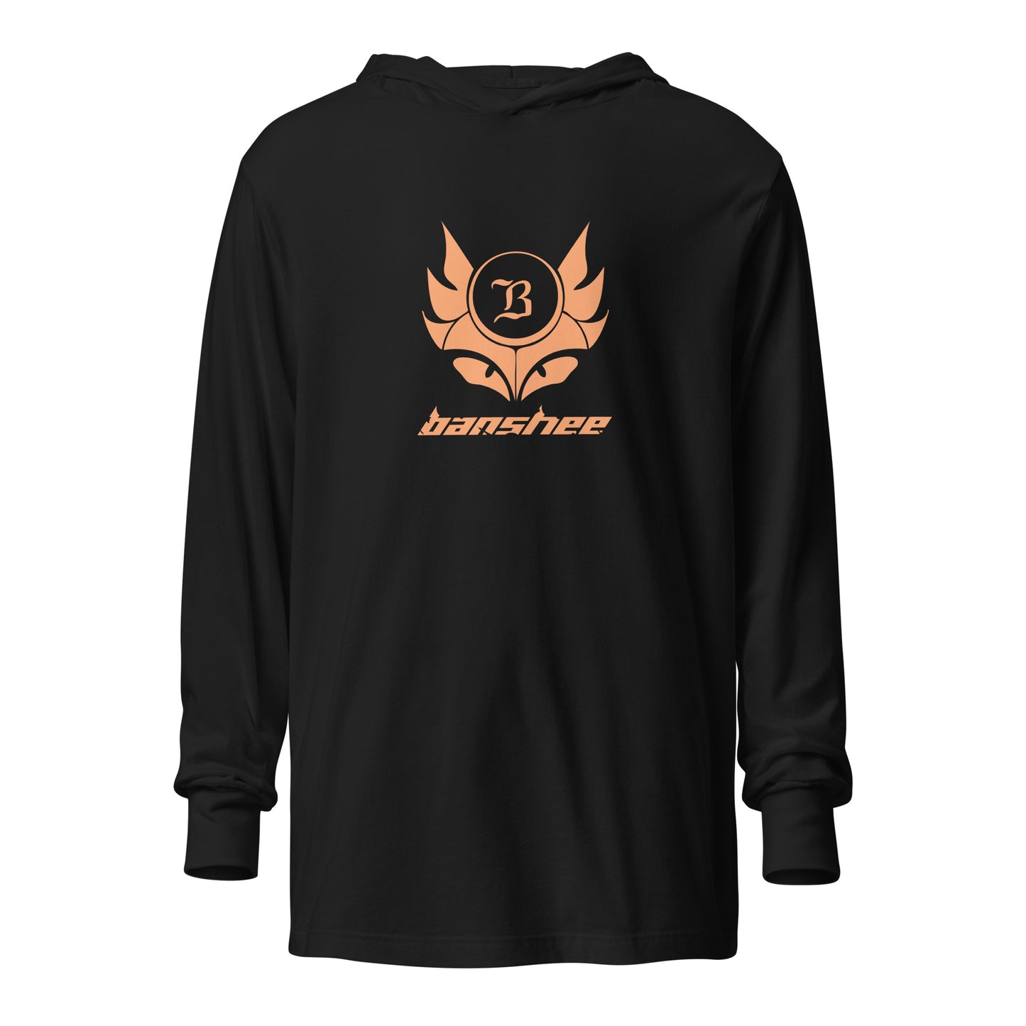 Banshee Orange Creature Logo - Hooded long-sleeve tee