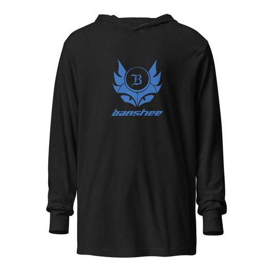 Banshee Blue Creature Logo - Hooded long-sleeve tee