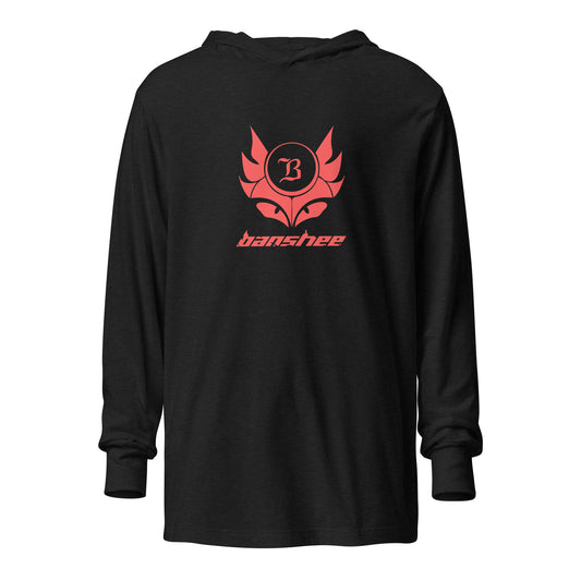 Banshee Red Creature Logo - Hooded long-sleeve tee