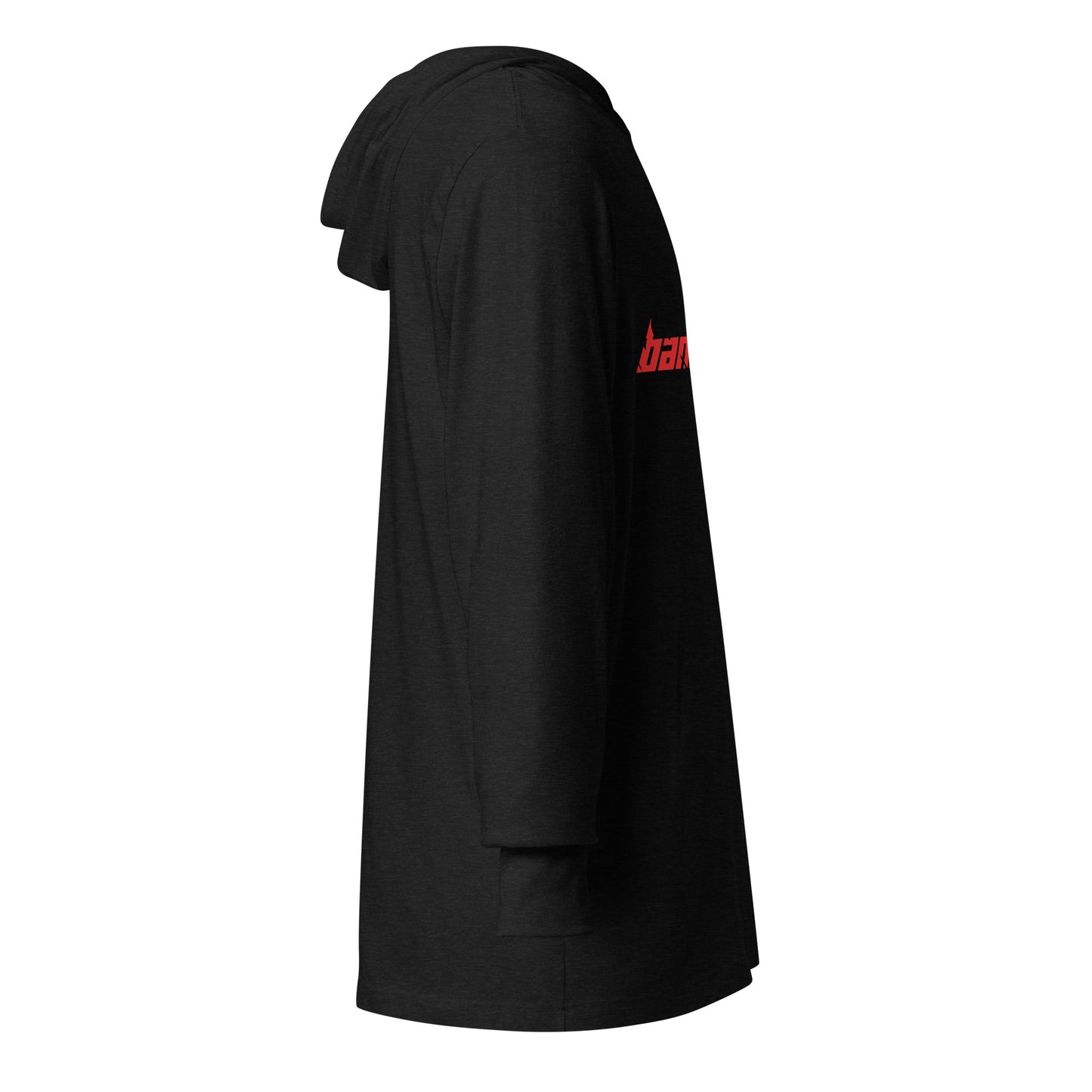 Banshee Red Linear Logo - Hooded long-sleeve tee