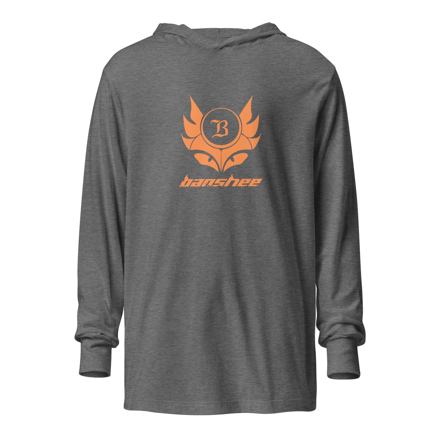 Banshee Orange Creature Logo - Hooded long-sleeve tee