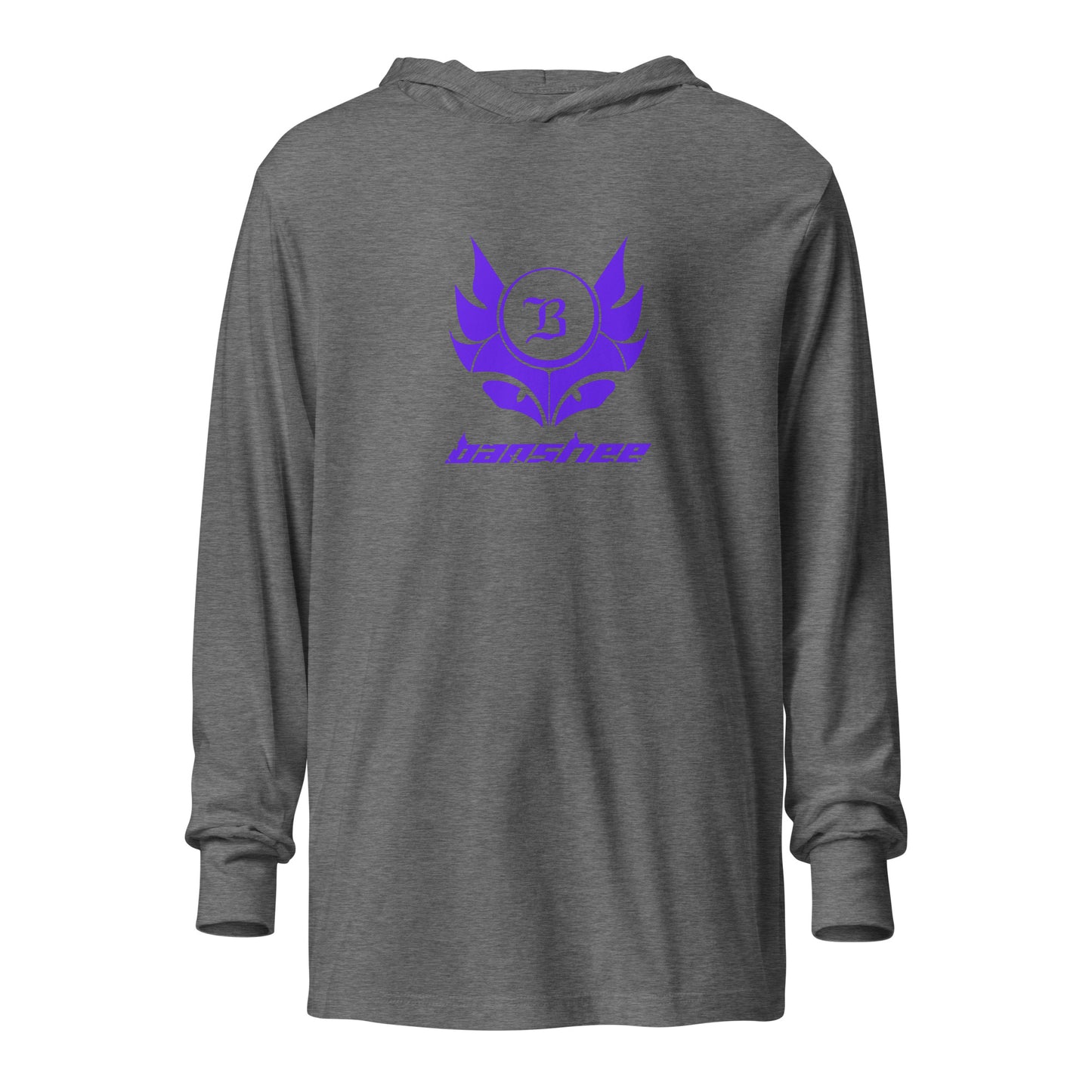 Banshee Purple Creature Logo - Hooded long-sleeve tee