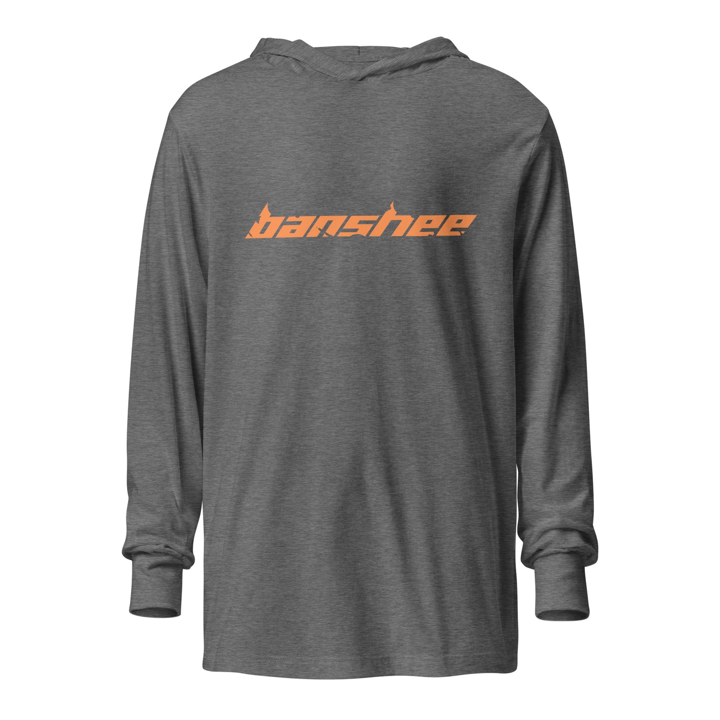 Banshee Orange Linear Logo - Hooded long-sleeve tee