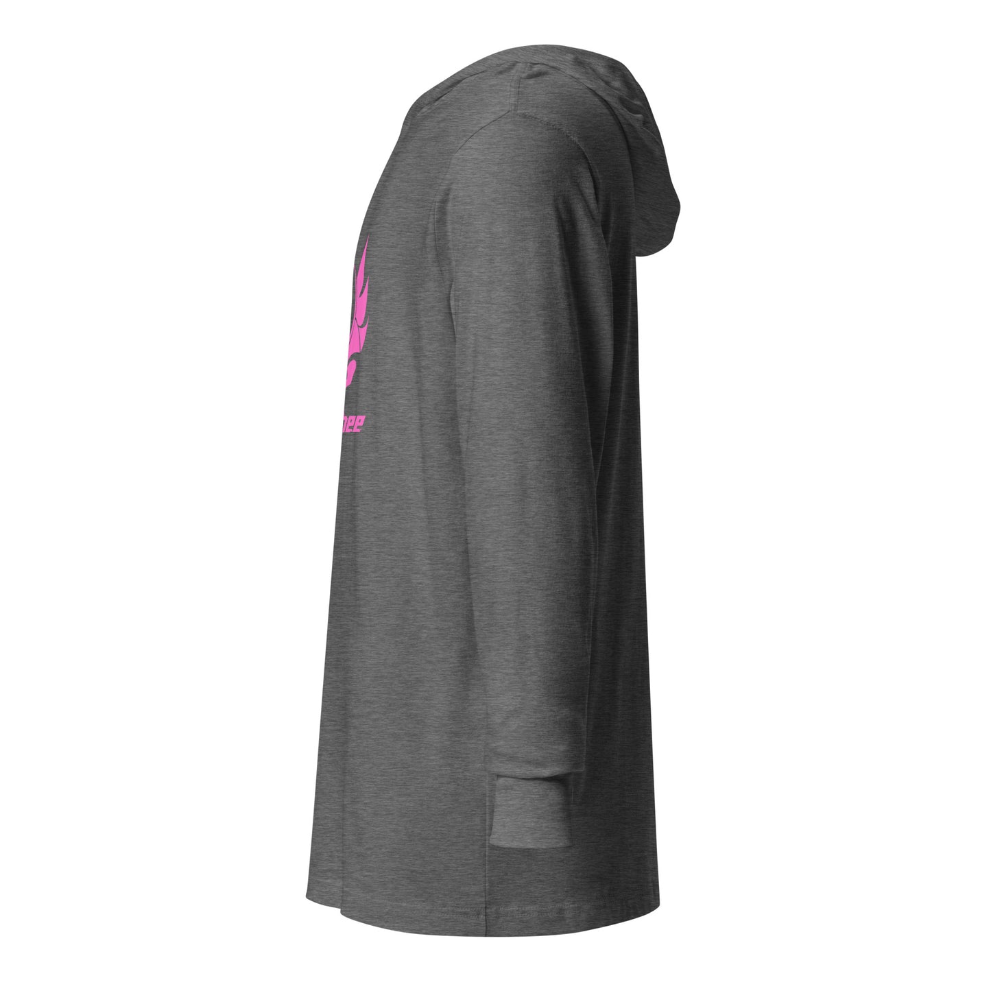 Banshee Pink Creature Logo - Hooded long-sleeve tee