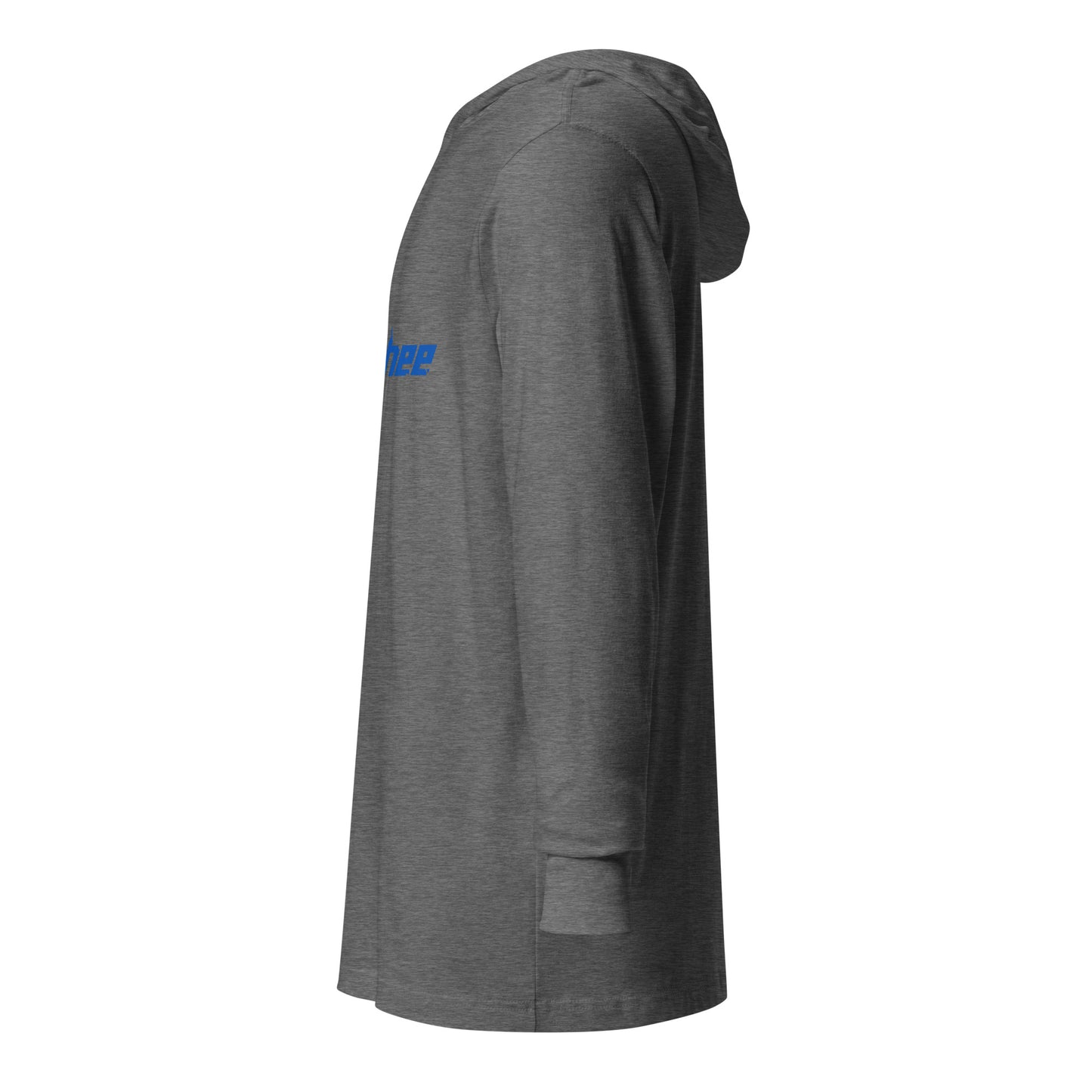 Banshee Blue Linear Logo - Hooded long-sleeve tee