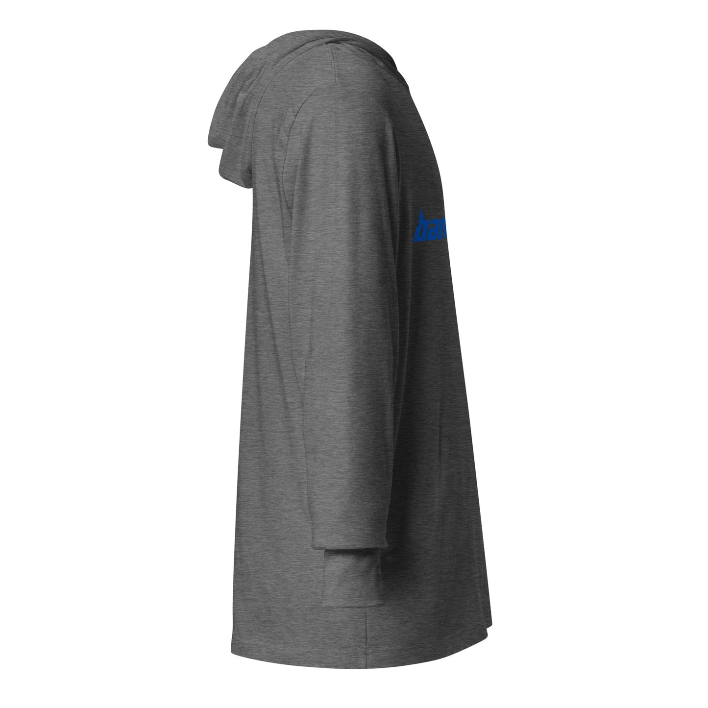 Banshee Blue Linear Logo - Hooded long-sleeve tee