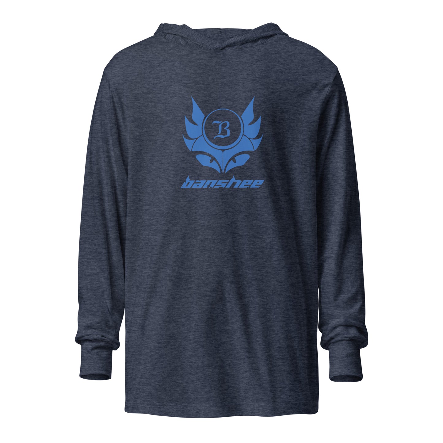 Banshee Blue Creature Logo - Hooded long-sleeve tee