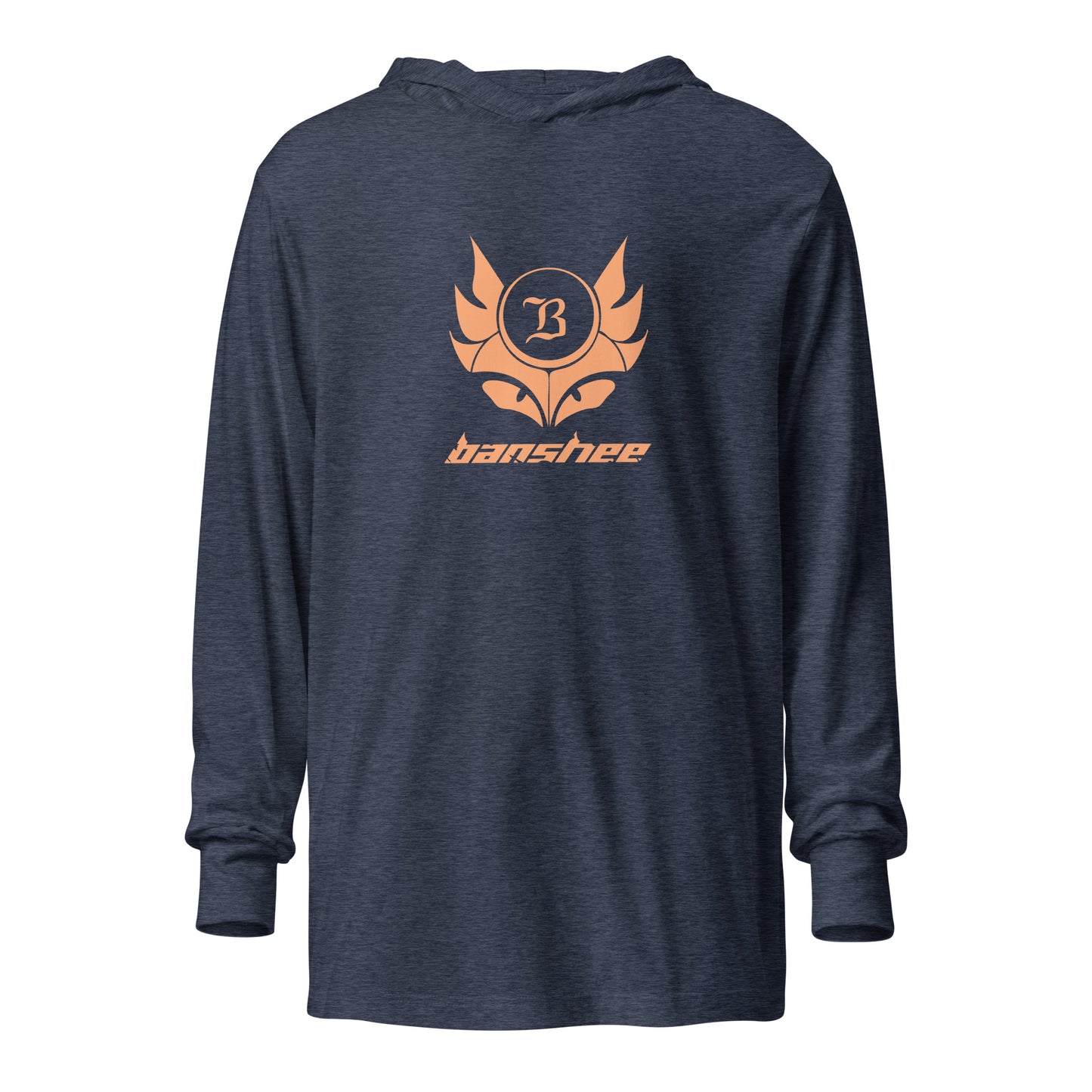 Banshee Orange Creature Logo - Hooded long-sleeve tee