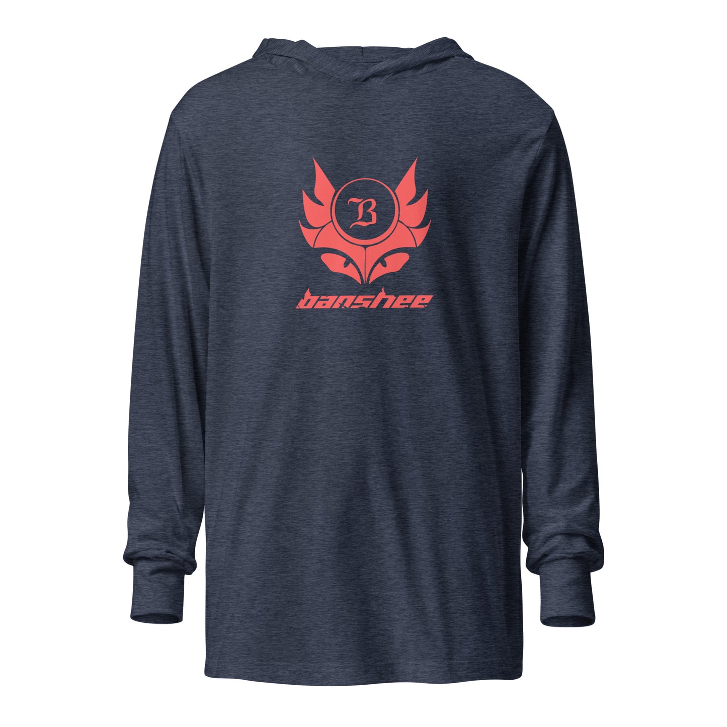 Banshee Red Creature Logo - Hooded long-sleeve tee