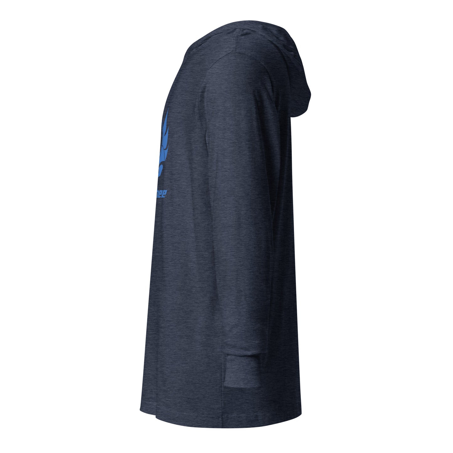 Banshee Blue Creature Logo - Hooded long-sleeve tee