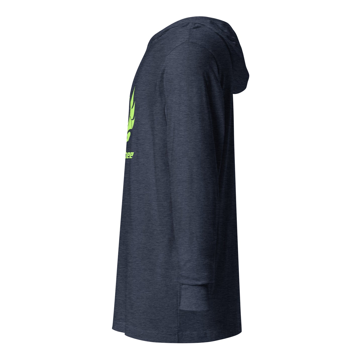 Banshee Lime Creature Logo - Hooded long-sleeve tee