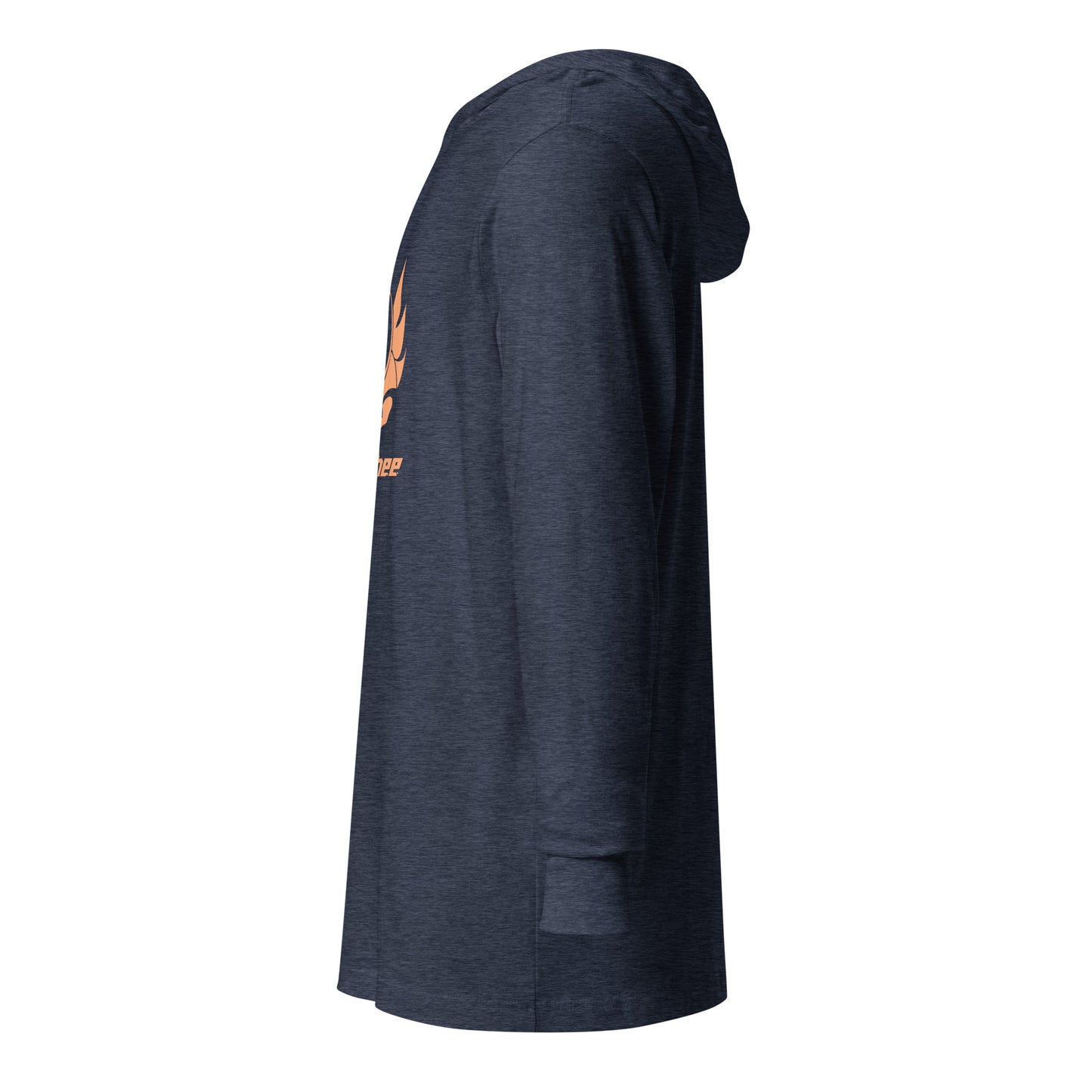 Banshee Orange Creature Logo - Hooded long-sleeve tee