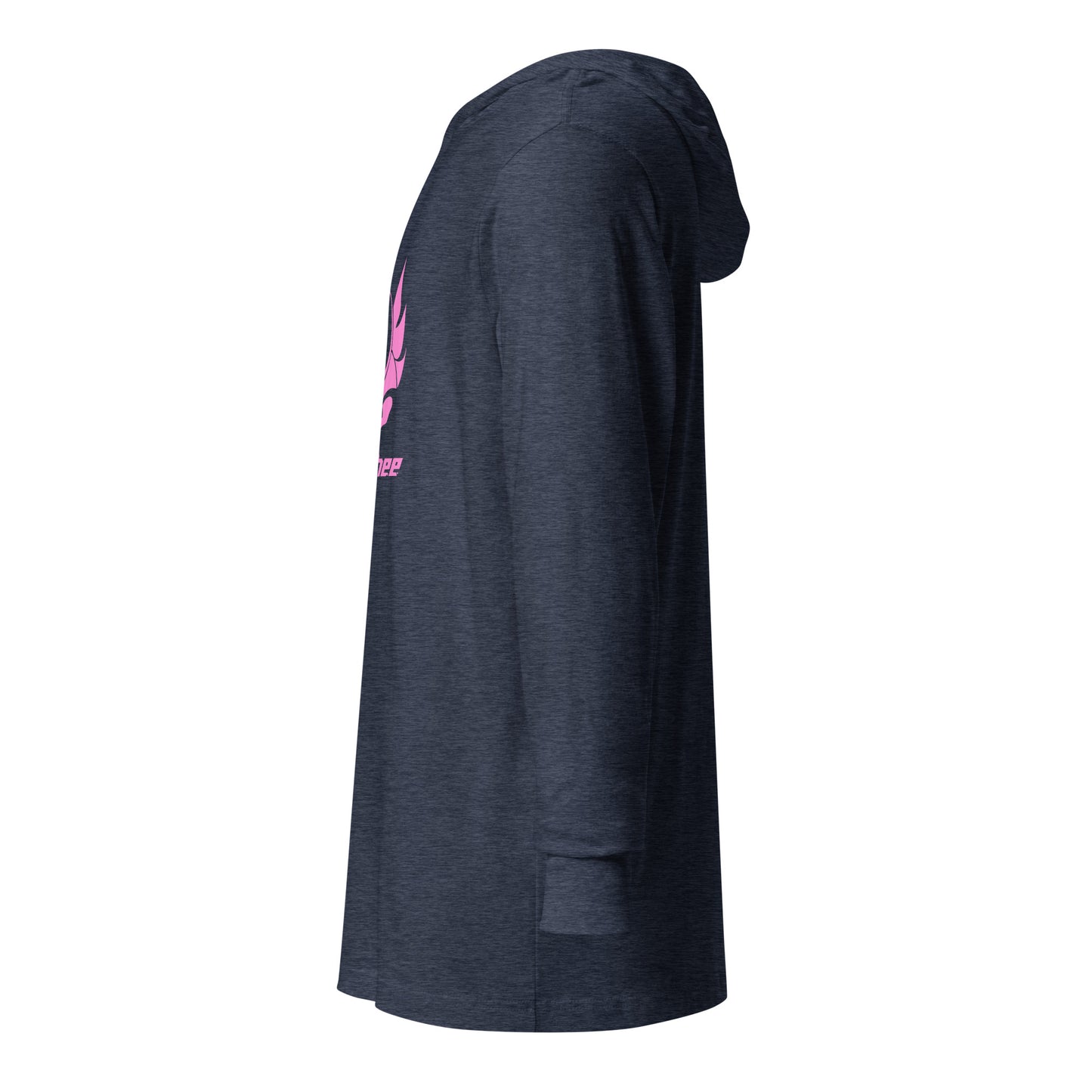 Banshee Pink Creature Logo - Hooded long-sleeve tee