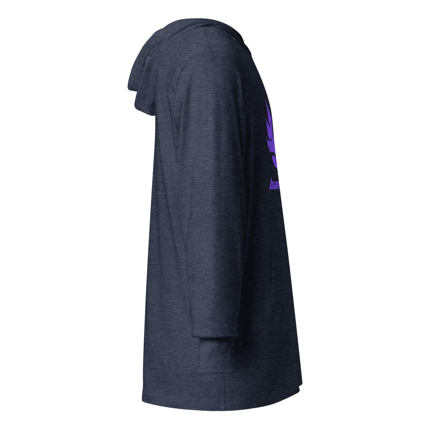 Banshee Purple Creature Logo - Hooded long-sleeve tee