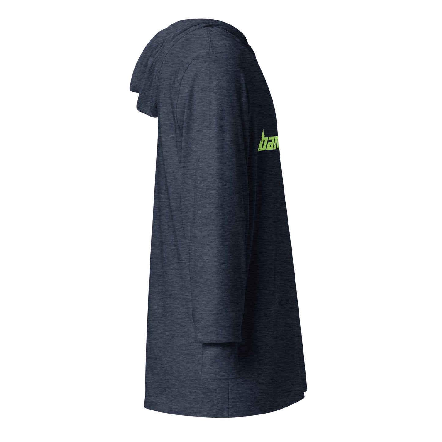 Banshee Lime Linear Logo - Hooded long-sleeve tee