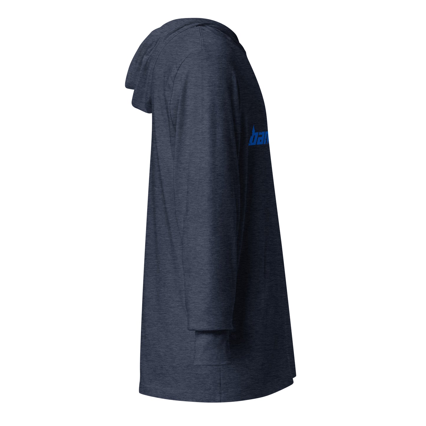 Banshee Blue Linear Logo - Hooded long-sleeve tee