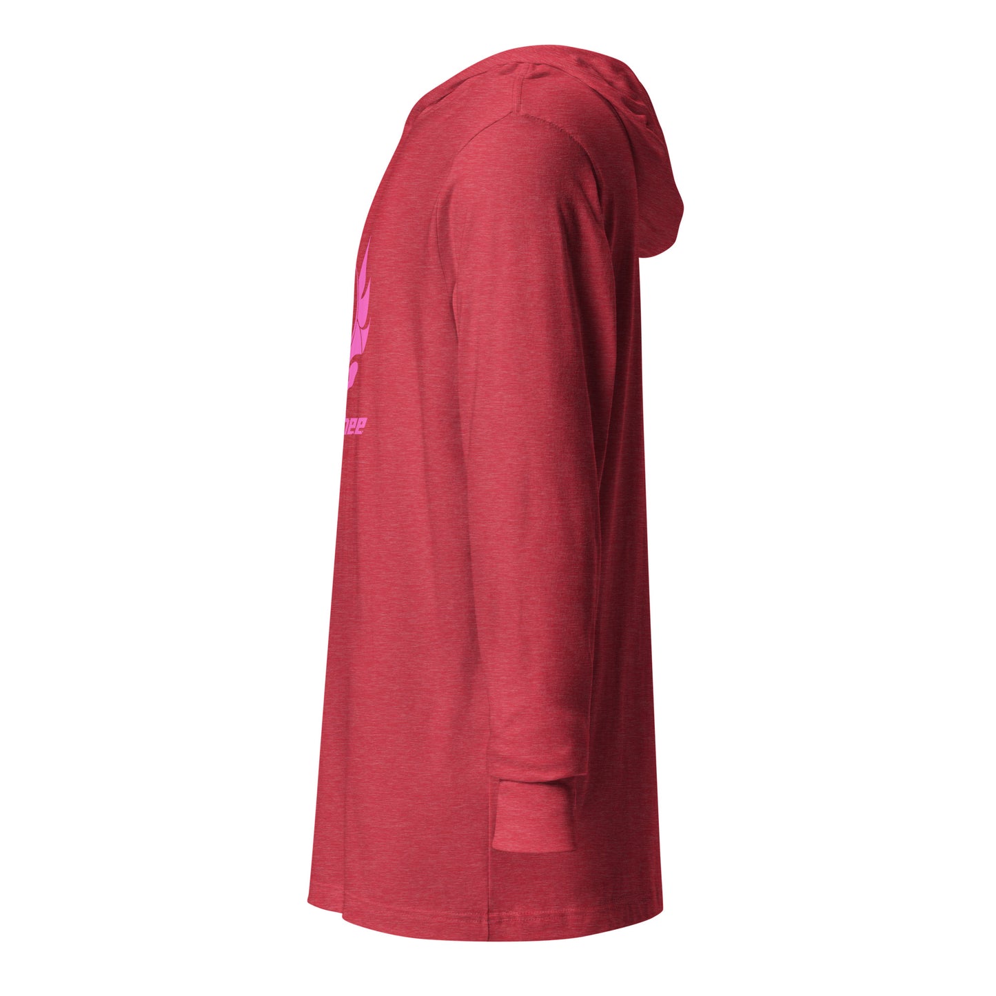 Banshee Pink Creature Logo - Hooded long-sleeve tee