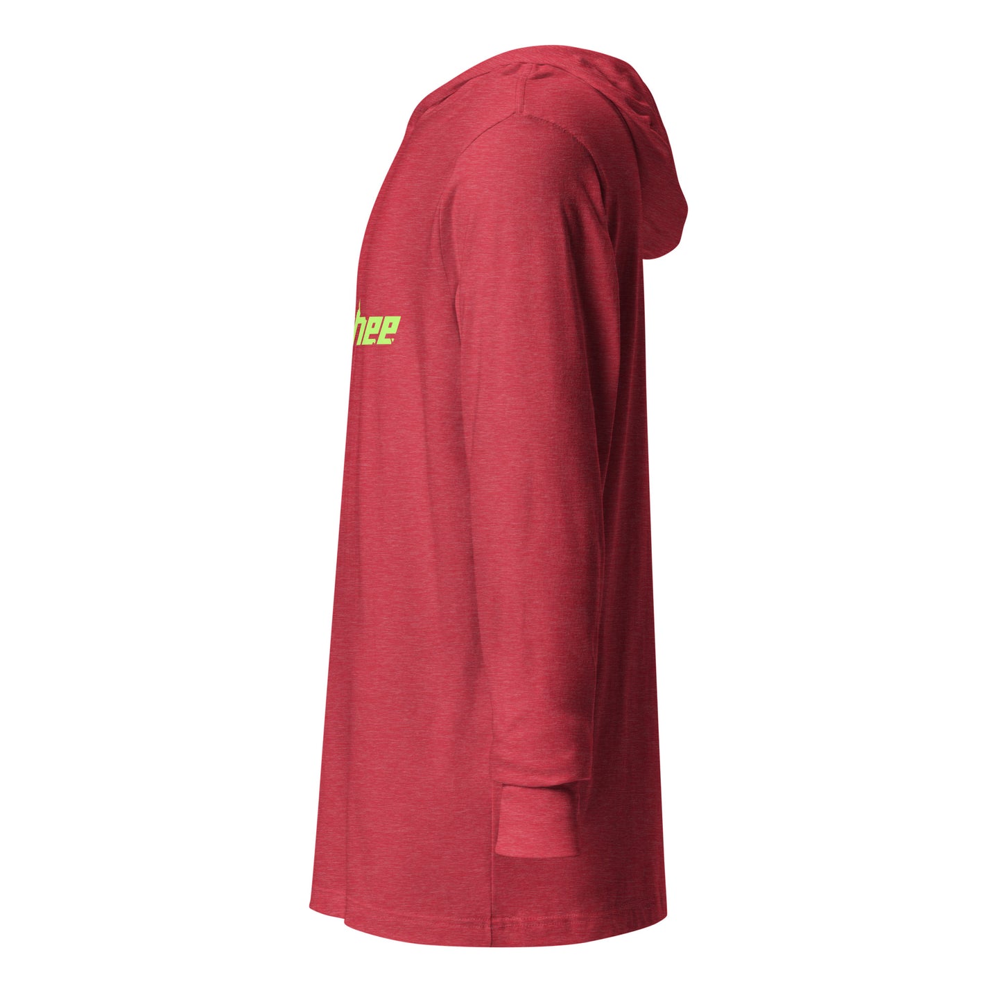 Banshee Lime Linear Logo - Hooded long-sleeve tee