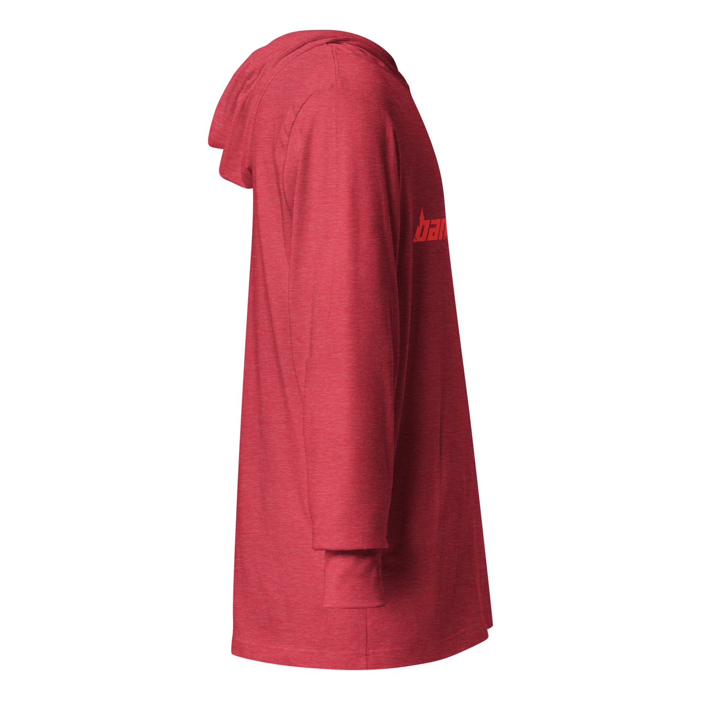 Banshee Red Linear Logo - Hooded long-sleeve tee