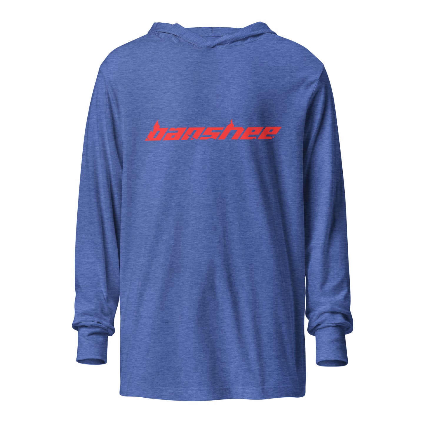 Banshee Red Linear Logo - Hooded long-sleeve tee