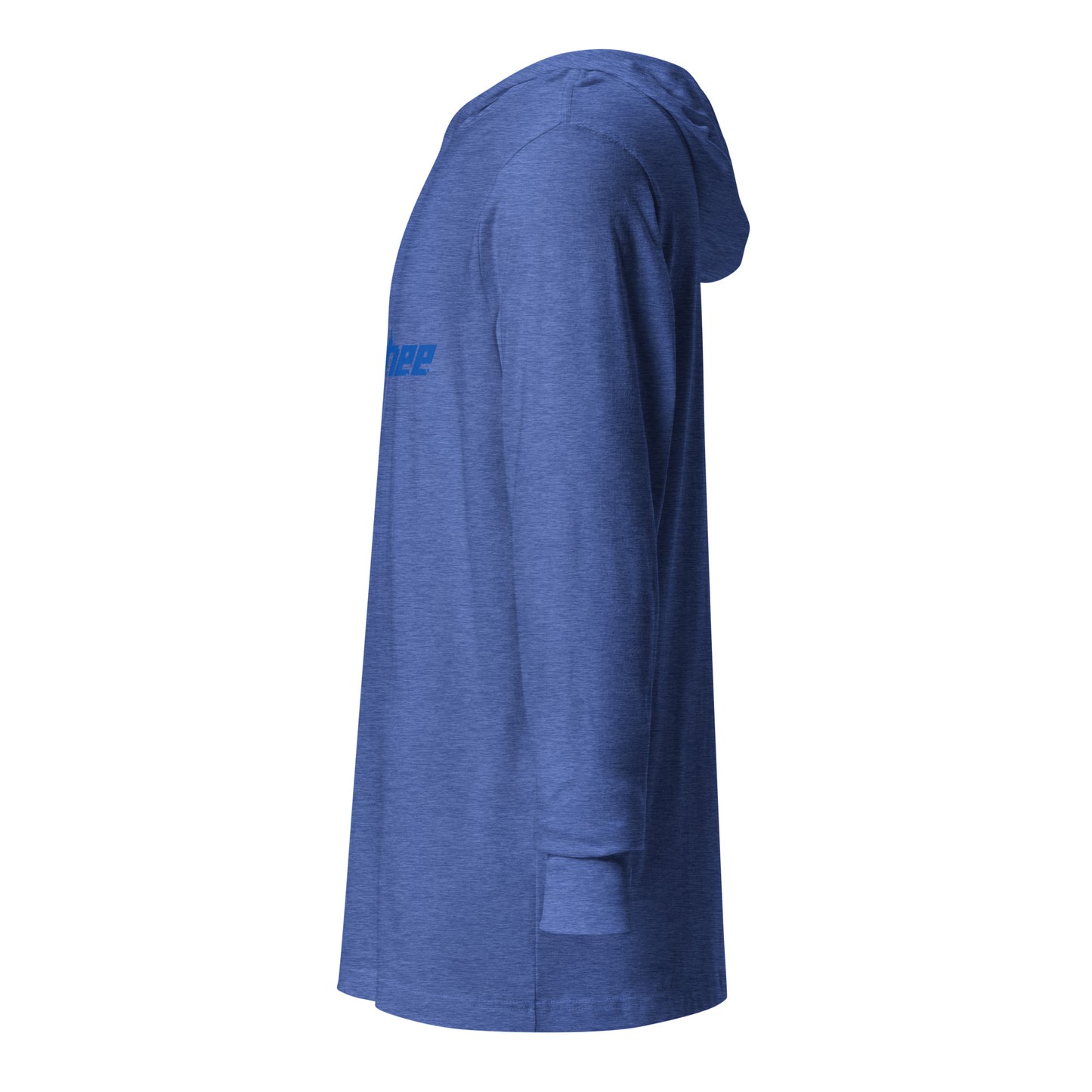 Banshee Blue Linear Logo - Hooded long-sleeve tee