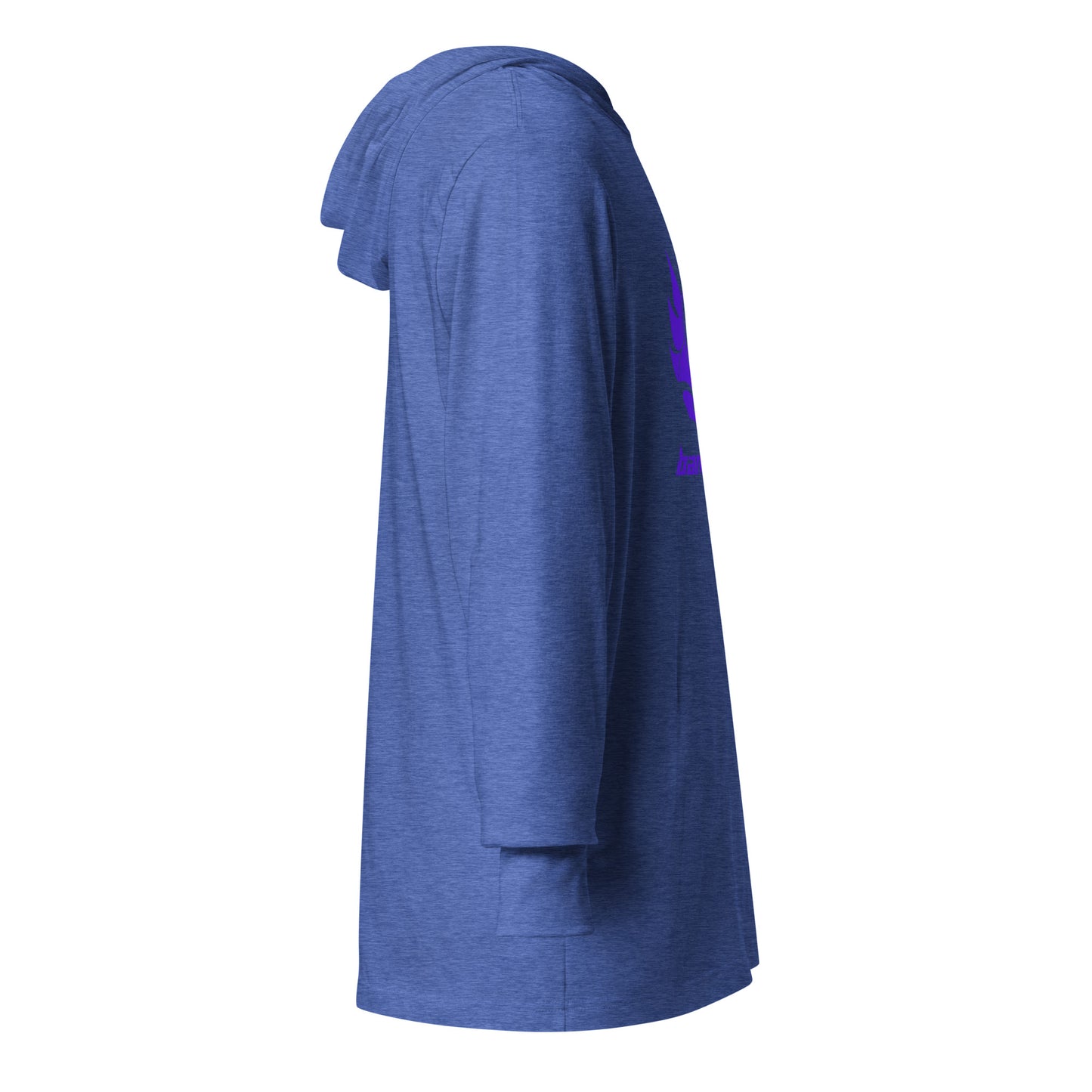 Banshee Purple Creature Logo - Hooded long-sleeve tee