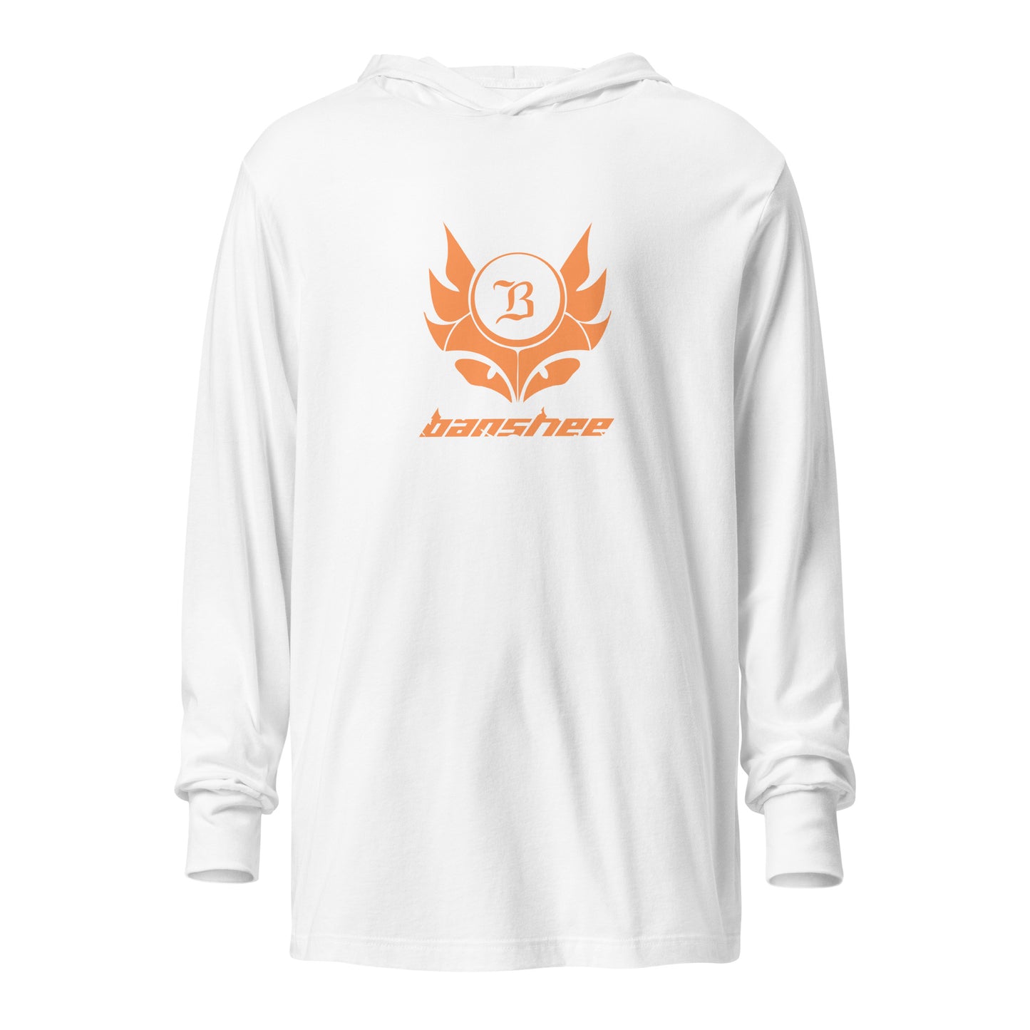 Banshee Orange Creature Logo - Hooded long-sleeve tee