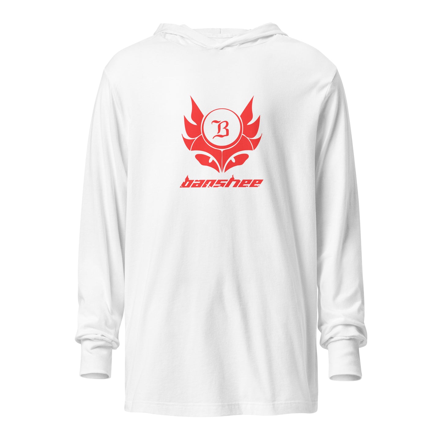 Banshee Red Creature Logo - Hooded long-sleeve tee