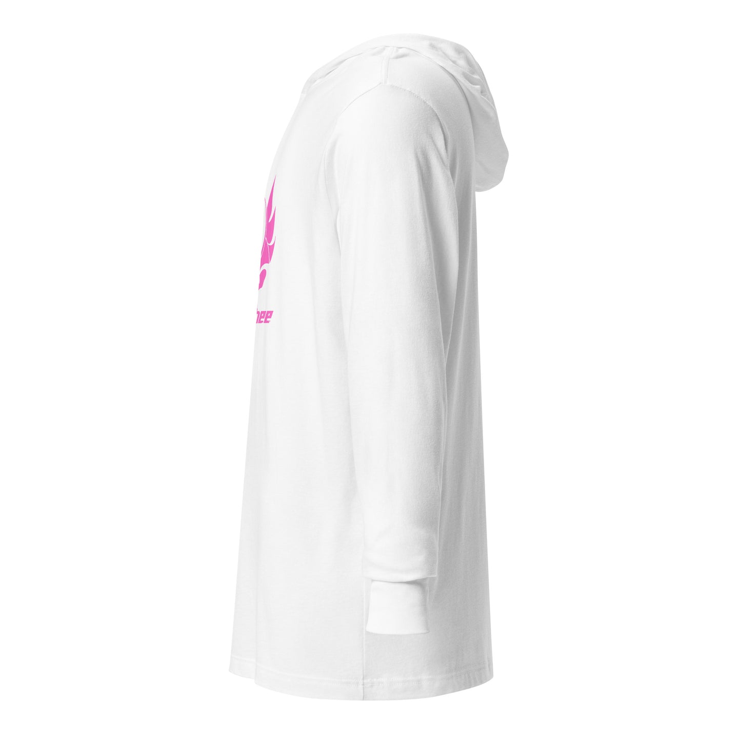 Banshee Pink Creature Logo - Hooded long-sleeve tee