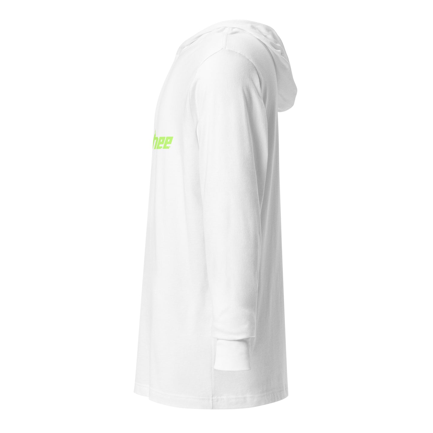 Banshee Lime Linear Logo - Hooded long-sleeve tee