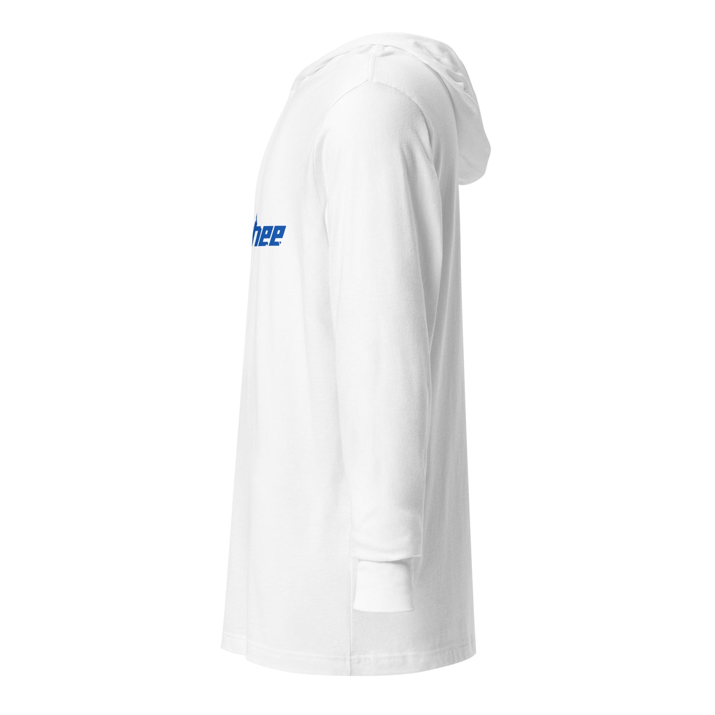 Banshee Blue Linear Logo - Hooded long-sleeve tee