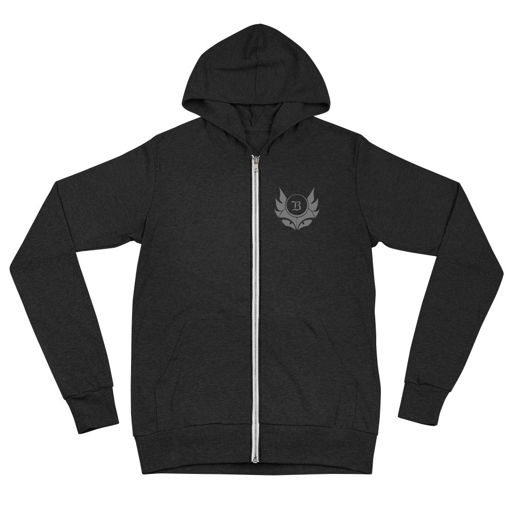 Banshee Stealth Creature Logo - Full Zip Hoodie