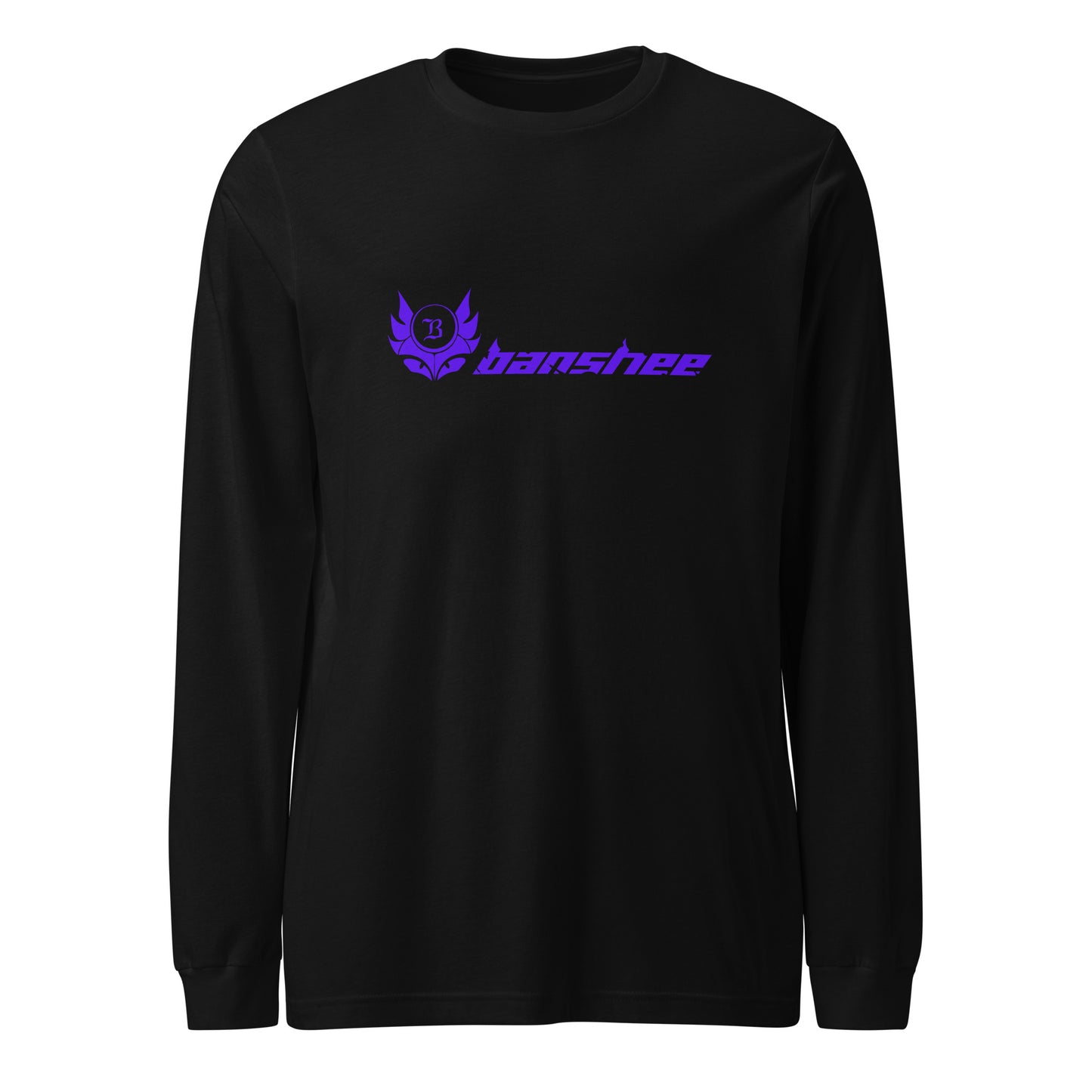 Banshee Linear Purple - Long Sleeve Tee