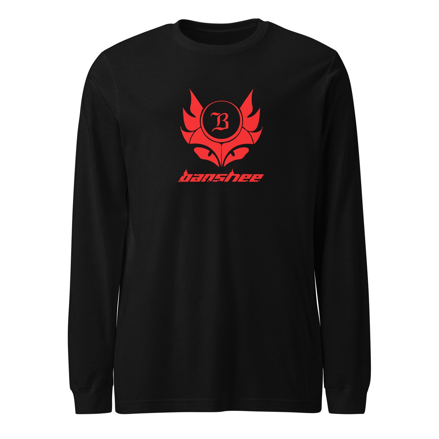 Banshee Creature Red - Long Sleeve Tee