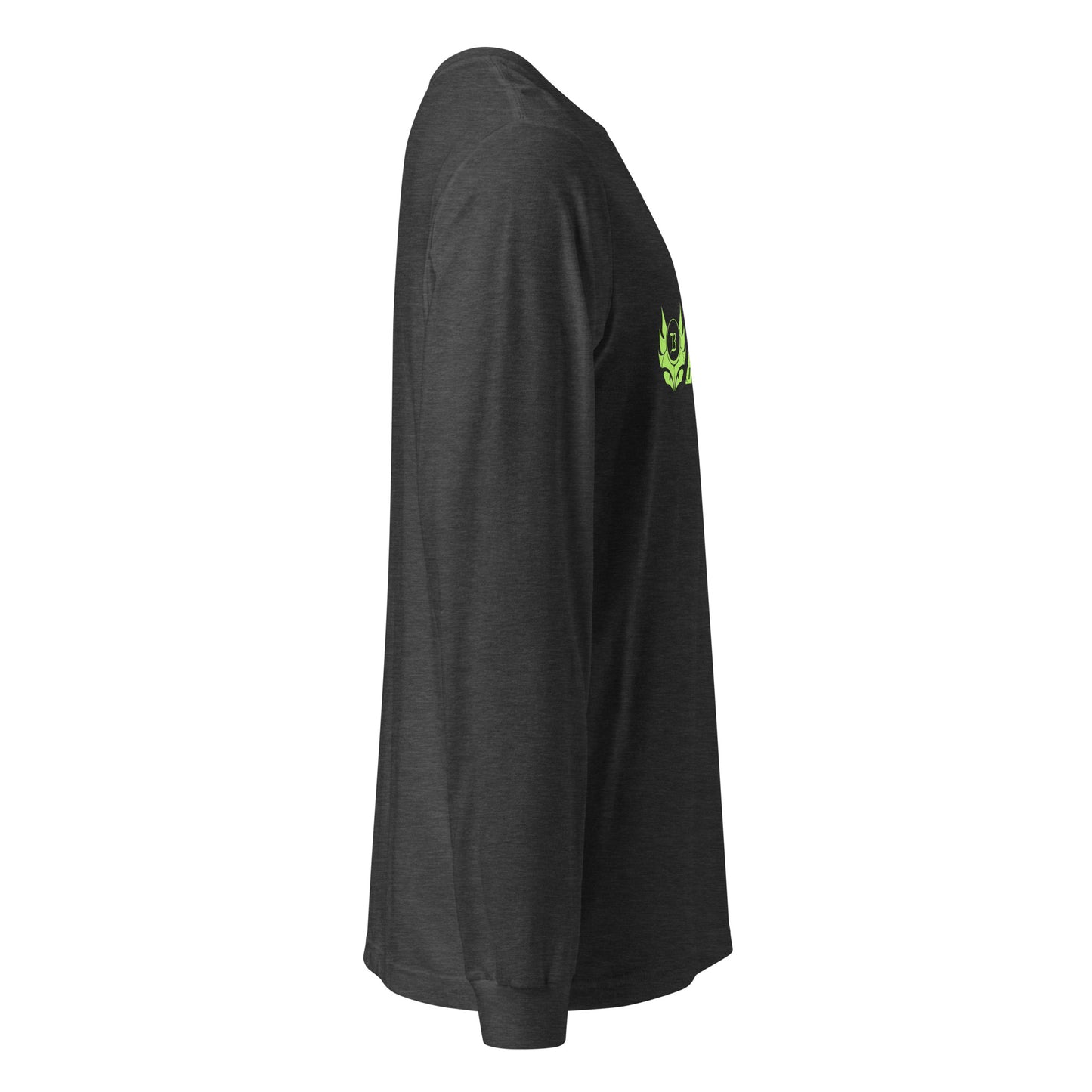 Banshee Linear Lime - Long Sleeve Tee