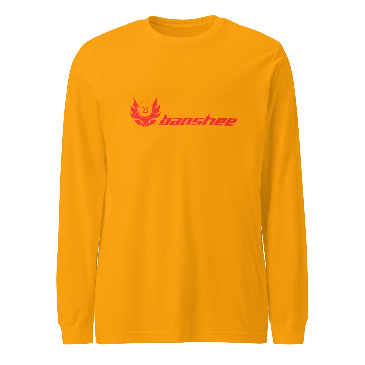 Banshee Linear Red - Long Sleeve Tee