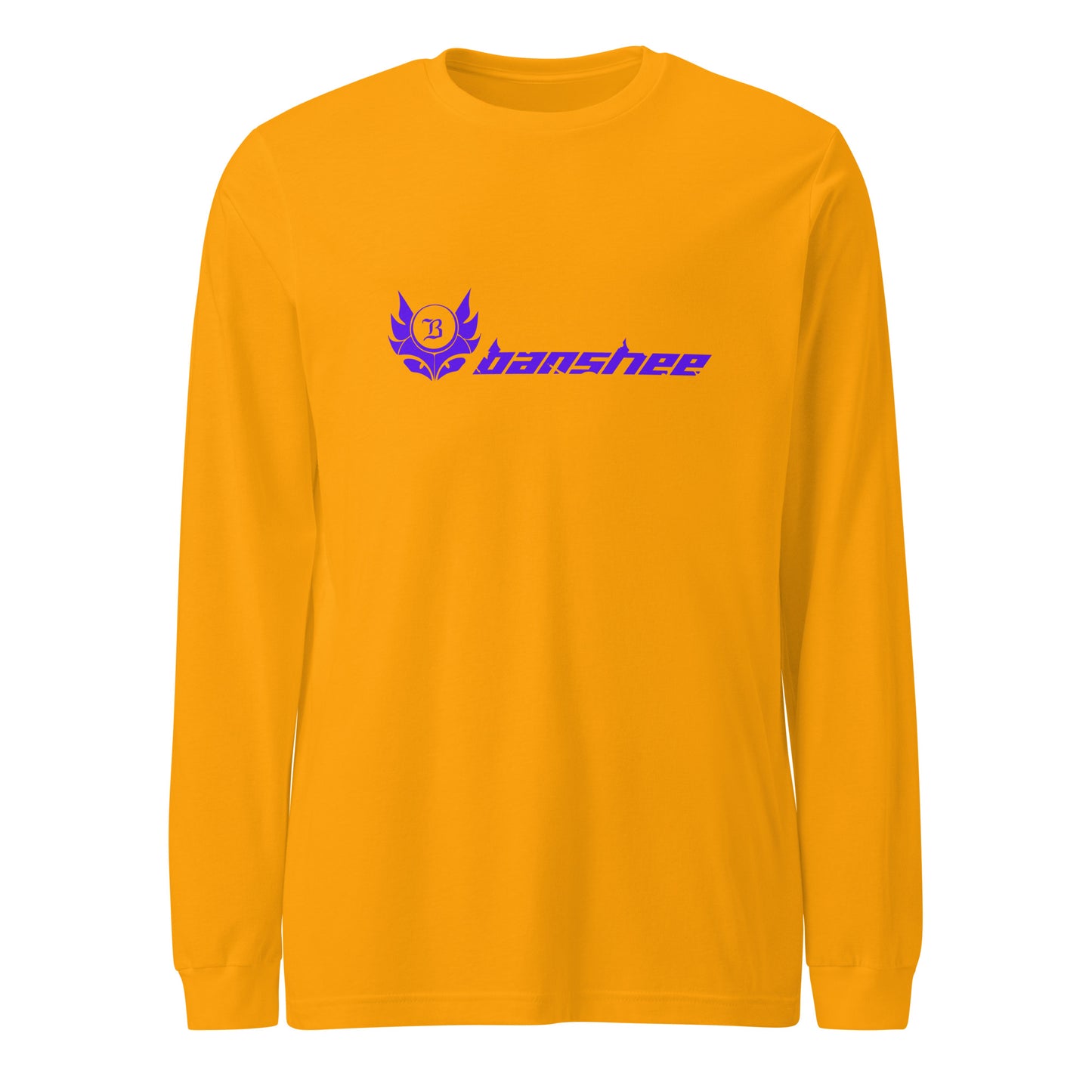 Banshee Linear Purple - Long Sleeve Tee