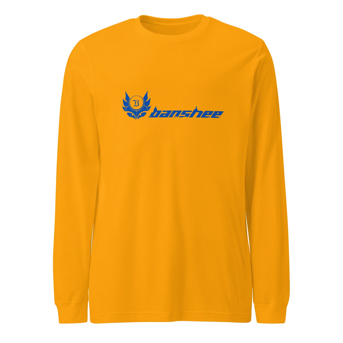 Banshee Linear Blue - Long Sleeve Tee