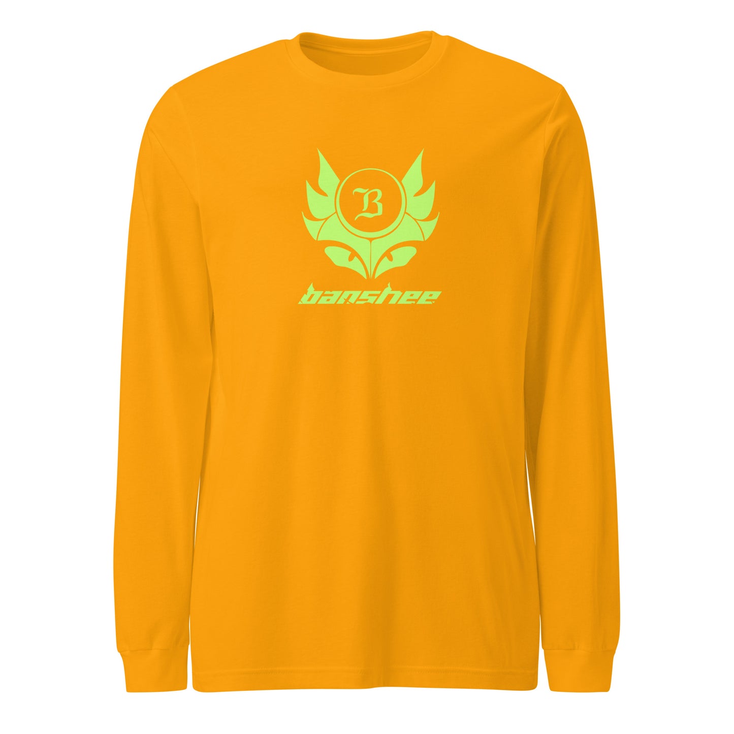 Banshee Creature Lime - Long Sleeve Tee