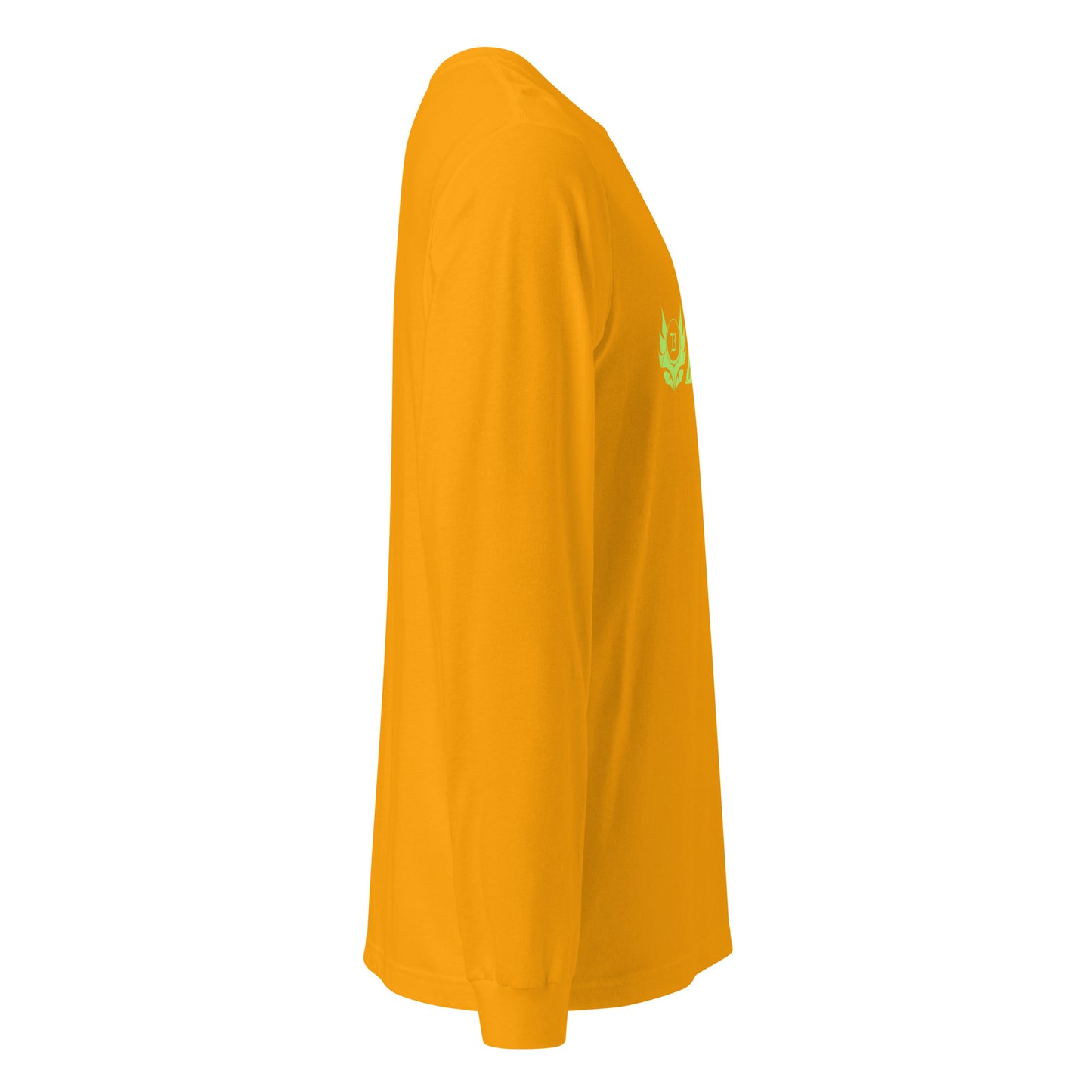 Banshee Linear Lime - Long Sleeve Tee