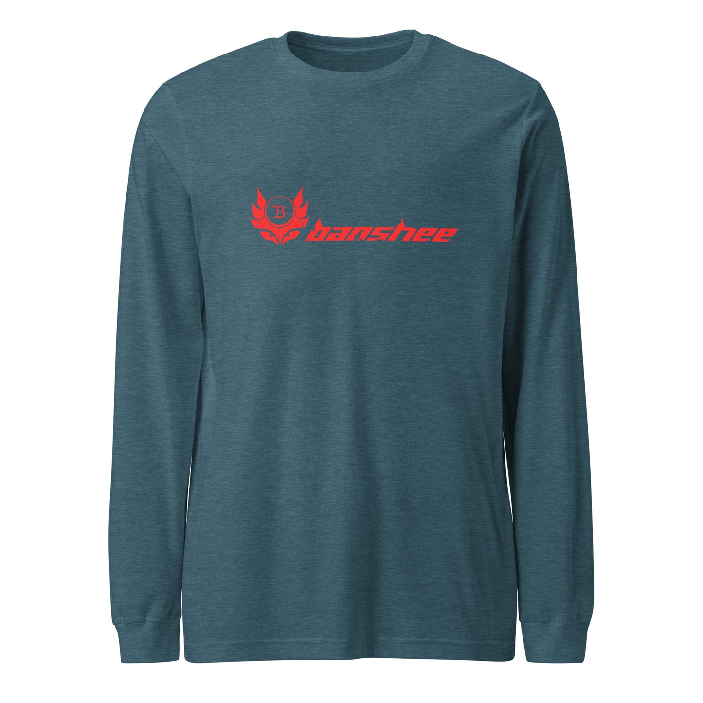 Banshee Linear Red - Long Sleeve Tee