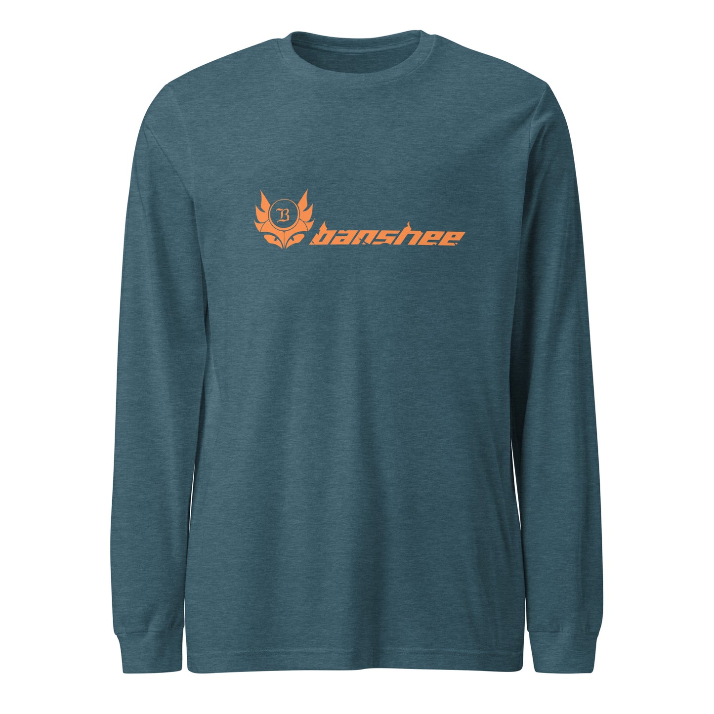 Banshee Linear Orange - Long Sleeve Tee