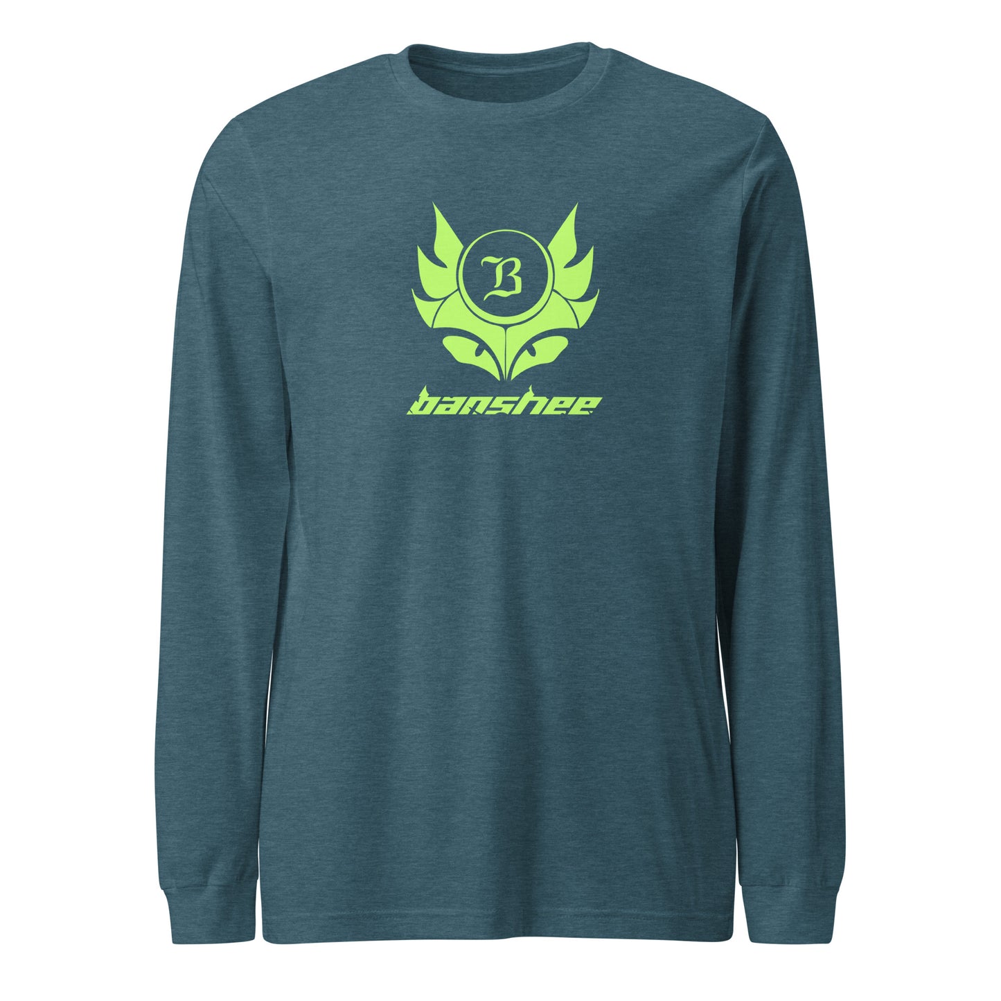 Banshee Creature Lime - Long Sleeve Tee