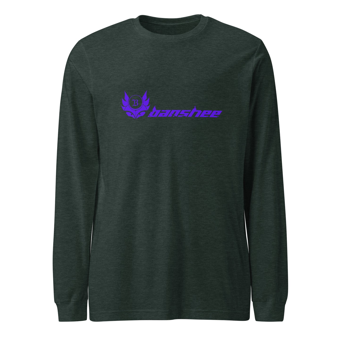 Banshee Linear Purple - Long Sleeve Tee