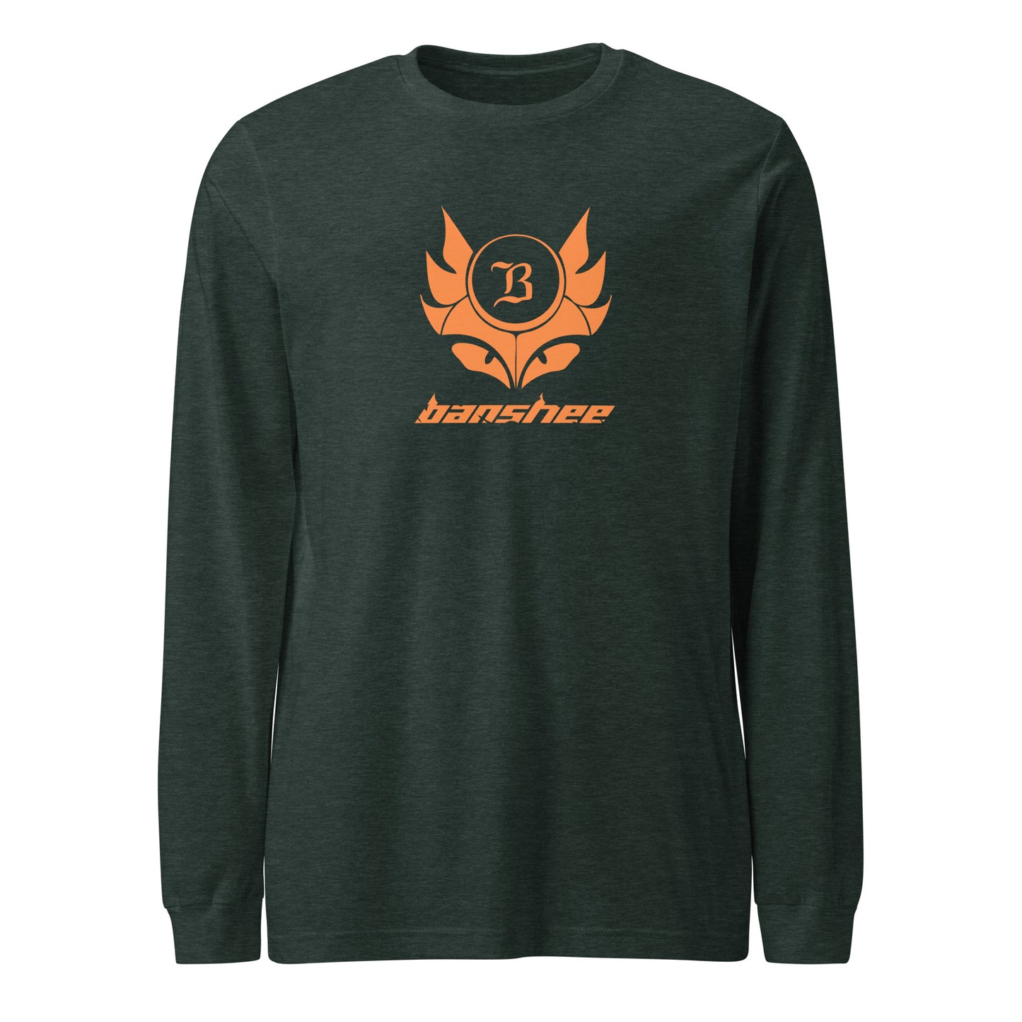 Banshee Creature Orange - Long Sleeve Tee