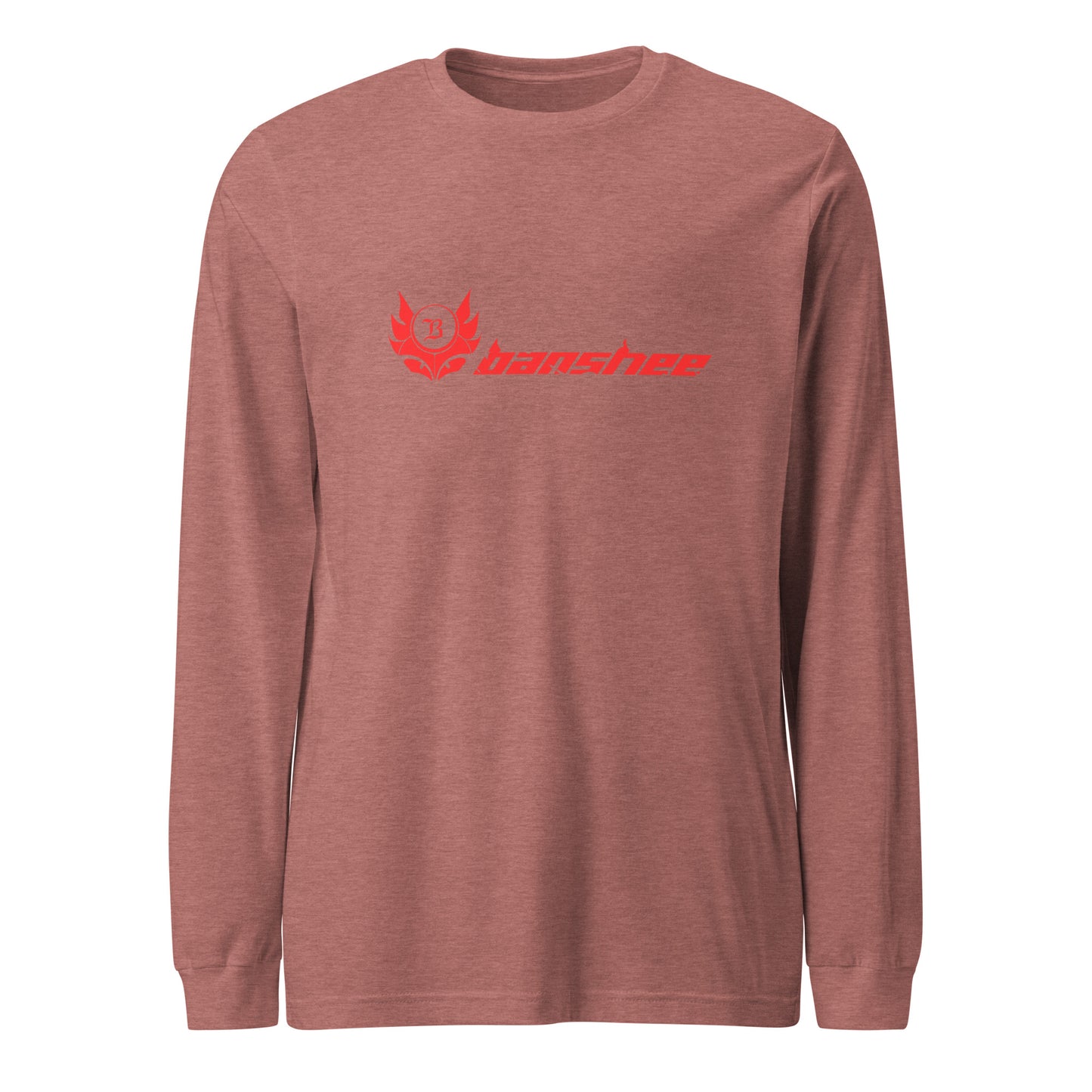 Banshee Linear Red - Long Sleeve Tee